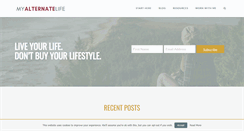 Desktop Screenshot of myalternatelife.com